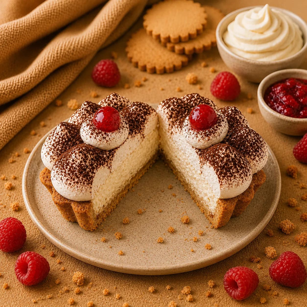 Пирожное «Корзиночка со сливками» - Ракурс 2